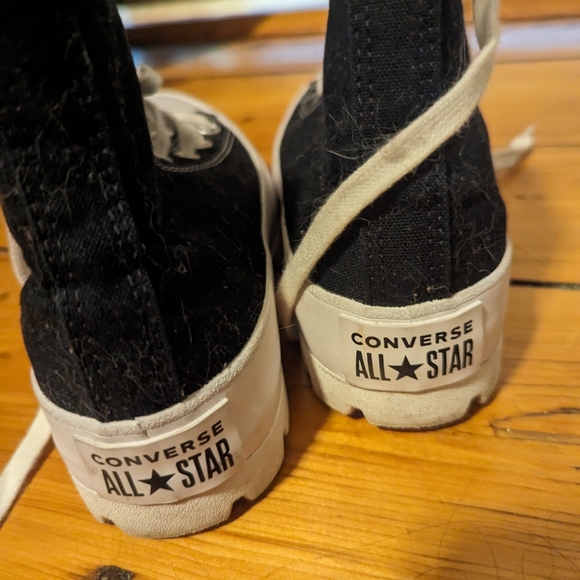 Black Platform Converse - Picture 3 of 4